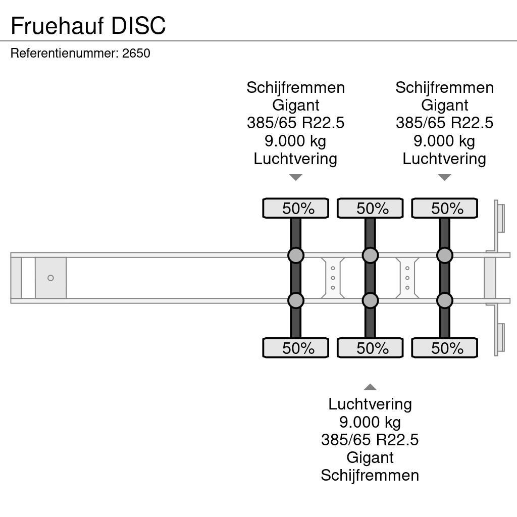Fruehauf DISC Semirremolques de caja de lona