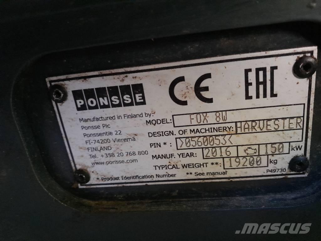Ponsse Fox Cosechadoras