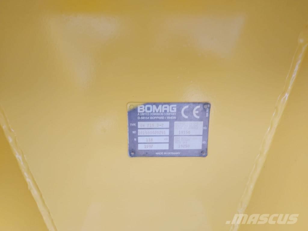 Bomag BW 219 D-2 Rodillos de un solo tambor