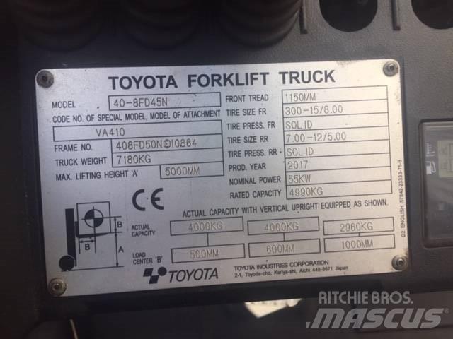 Toyota 40-8FD45N Camiones diesel