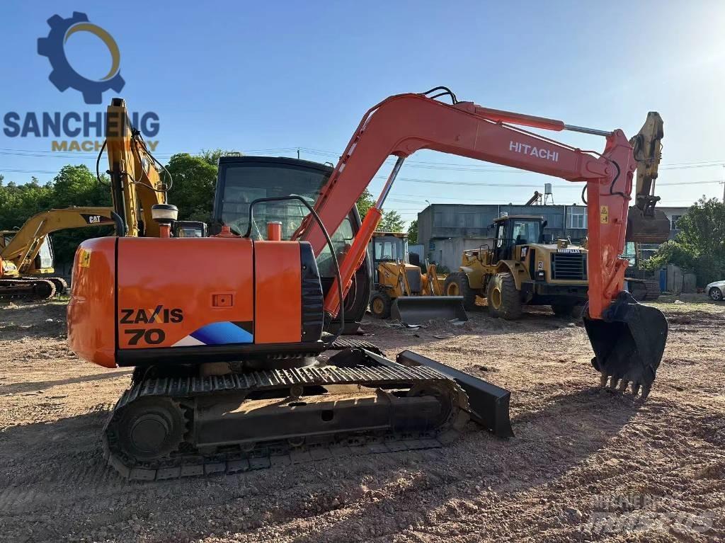 Hitachi ZX 70 Excavadoras sobre orugas