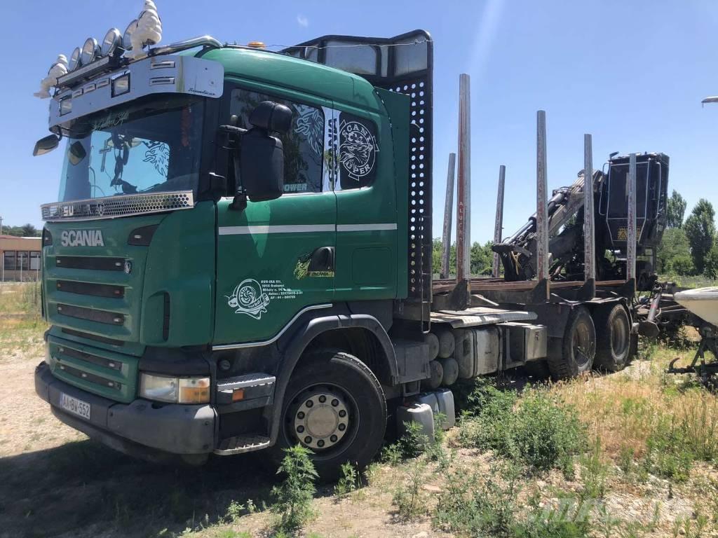 Scania R 480 Transportes de madera