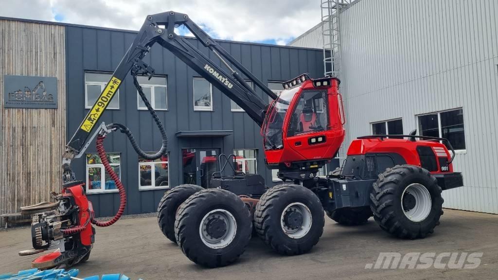 Komatsu 951 Cosechadoras