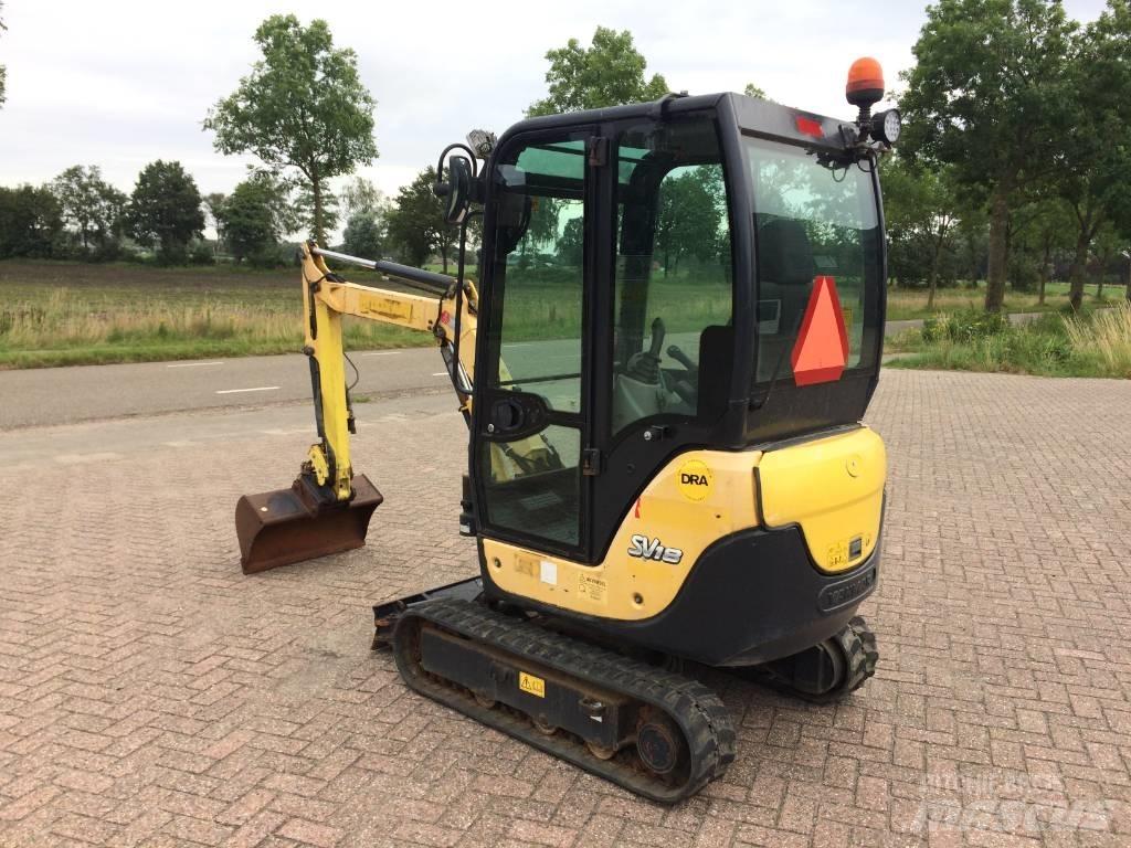 Yanmar SV 18 Miniexcavadoras