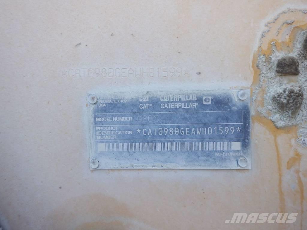 CAT 980 G II Cargadoras sobre ruedas