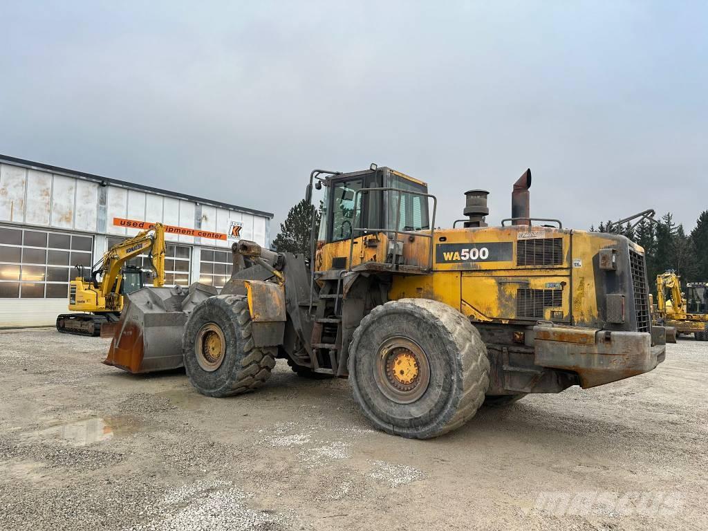 Komatsu WA 500-6 Cargadoras sobre ruedas