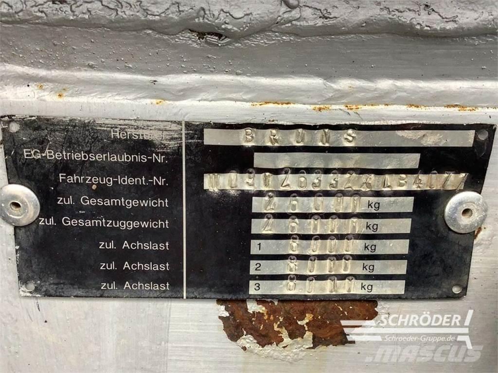 Bruns 26000 L Tanques para abono líquido