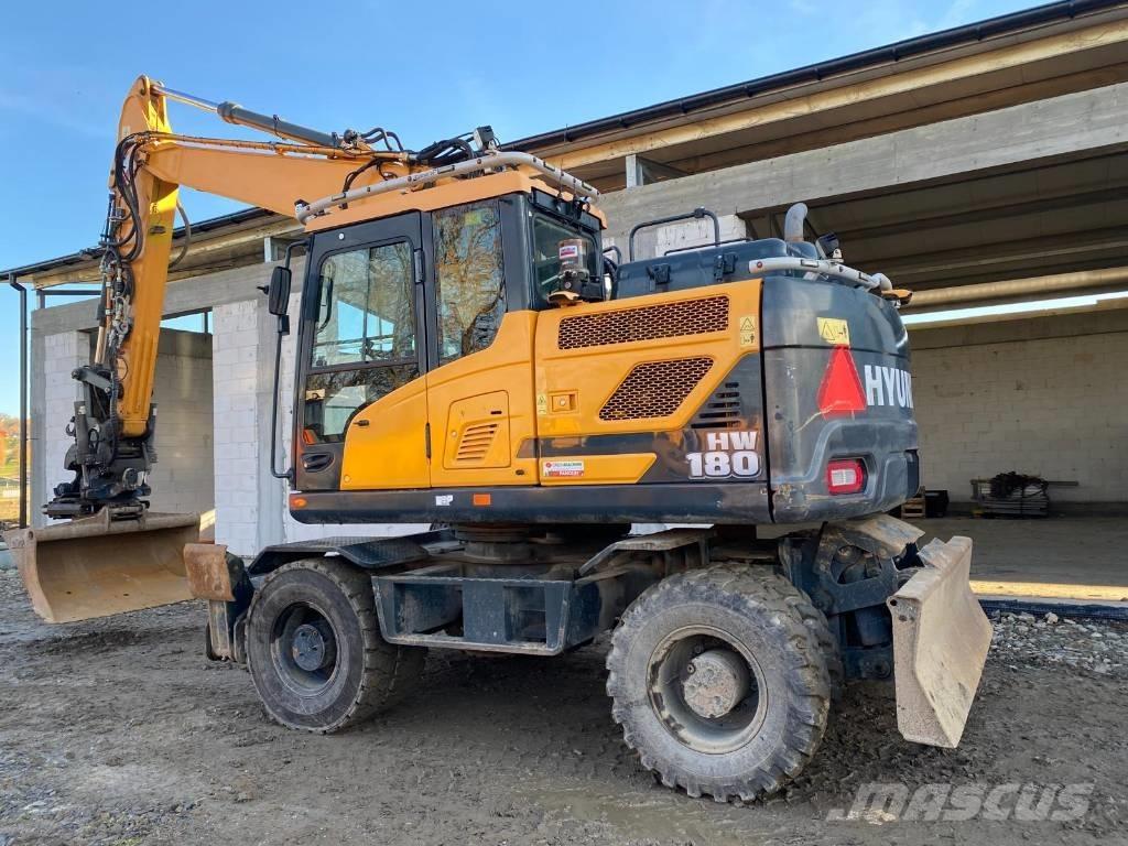 Hyundai HW 180 Excavadoras de ruedas