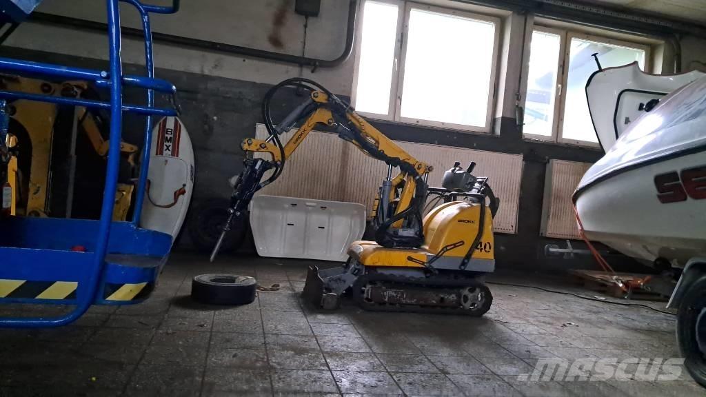 Brokk 40 Miniexcavadoras