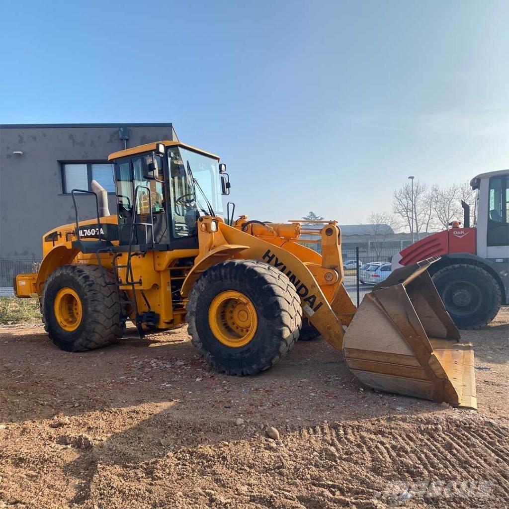 Hyundai HL760-7A Cargadoras sobre ruedas