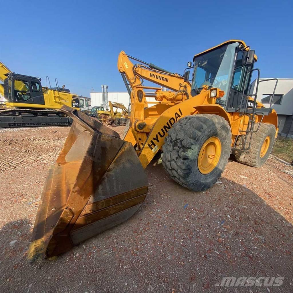Hyundai HL760-7A Cargadoras sobre ruedas