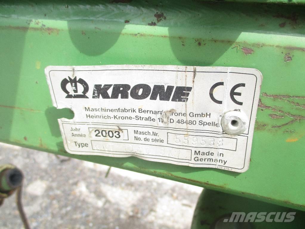 Krone KWT 10.50/8x7 Rastrilladoras y rastrilladoras giratorias