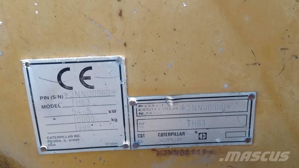 CAT TH63 Carretillas telescópicas