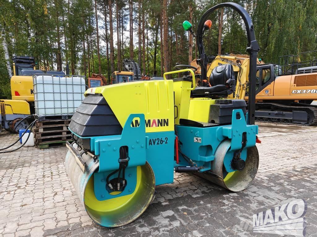 Ammann AV 26-2 Rodillos de doble tambor