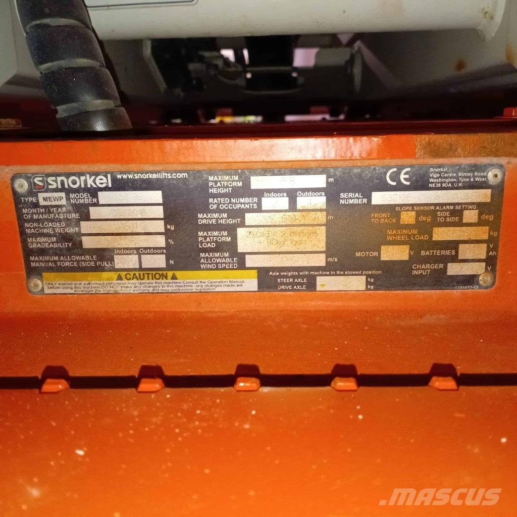 Snorkel S 3219 E Plataformas tijera