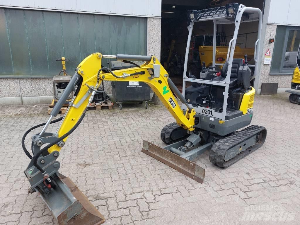 Wacker Neuson EZ17e Excavadoras sobre orugas