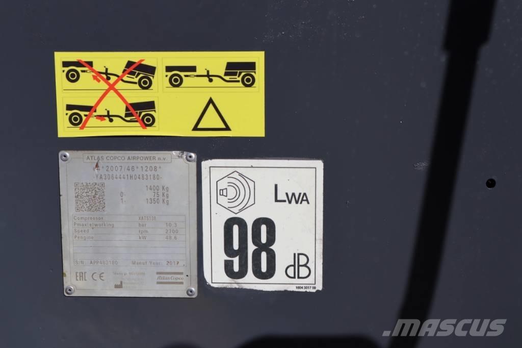 Atlas Copco XATS138 Compresoras