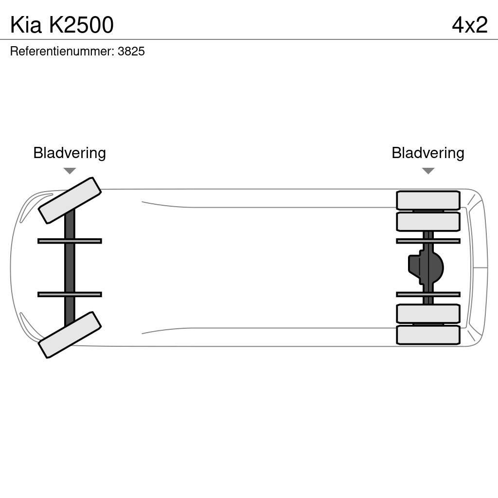 Kia K2500 Caja abierta/laterales abatibles