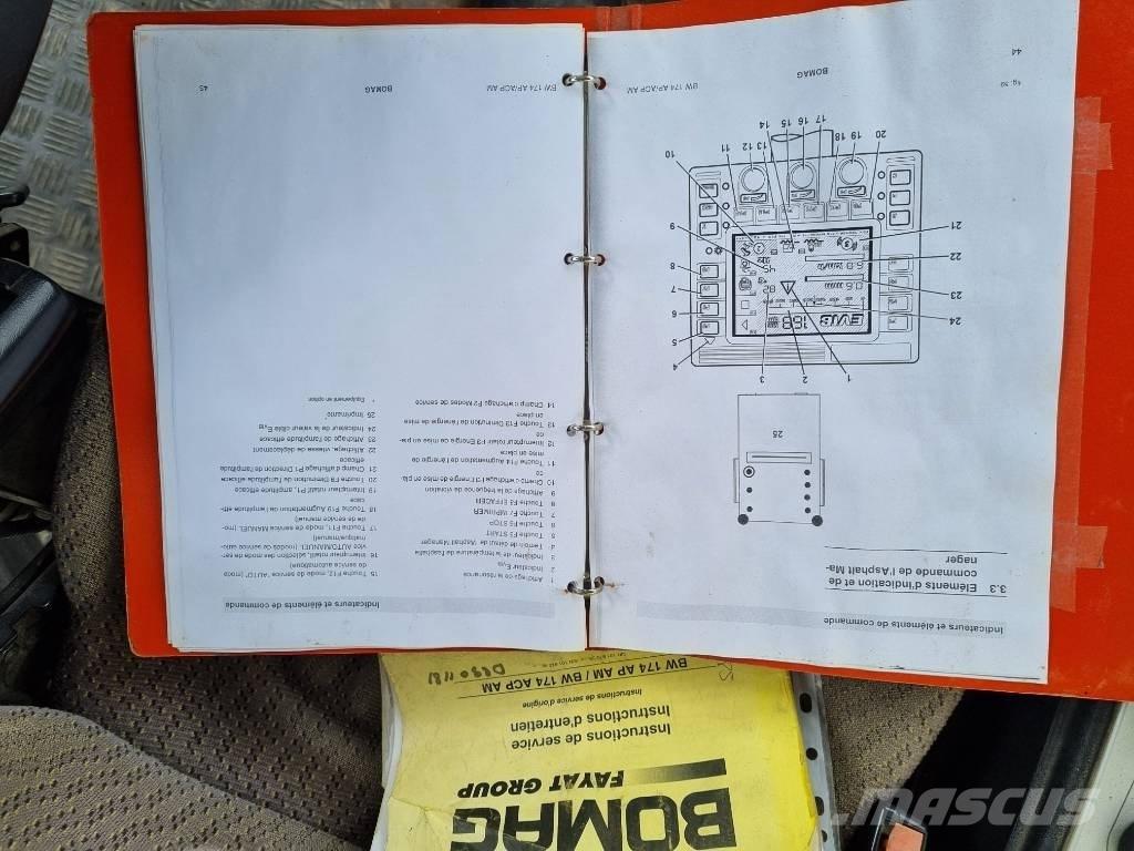 Bomag BW 174 A P AM Rodillos de doble tambor