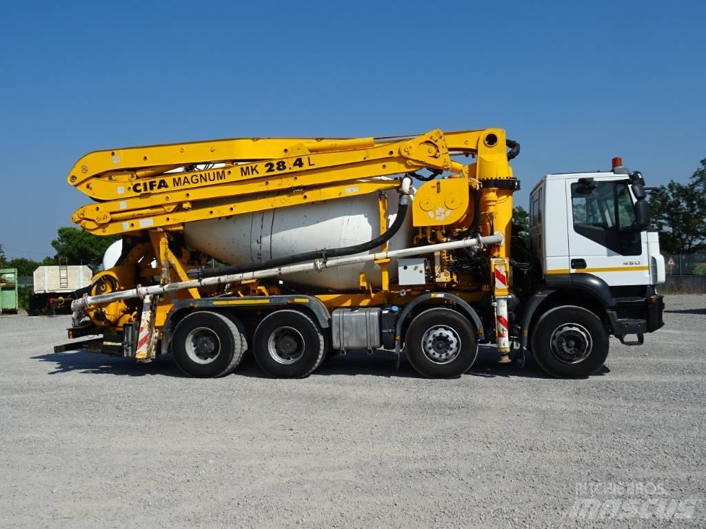 Iveco Traker 450 Bombas de concreto