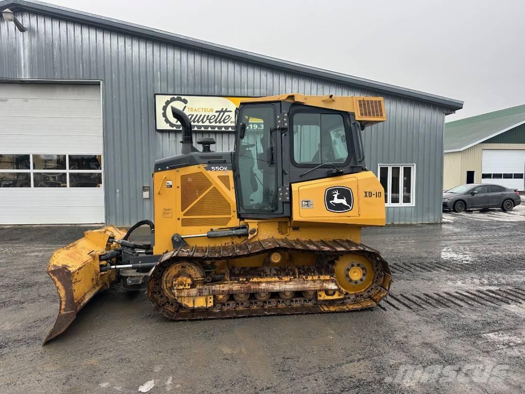 John Deere 550K LGP Buldozer sobre oruga