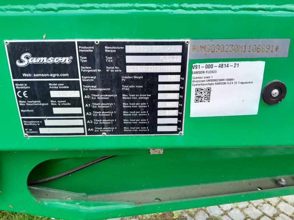 Samson Flex 23 Esparcidoras de abono