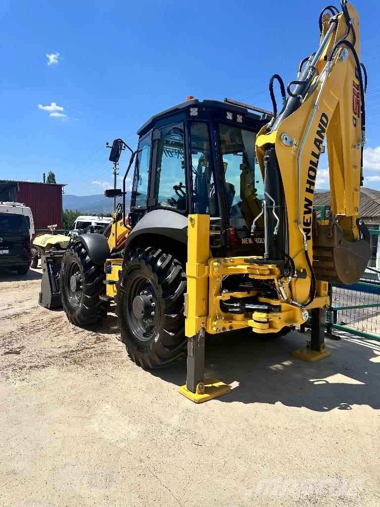 New Holland B 115 B Retrocargadoras