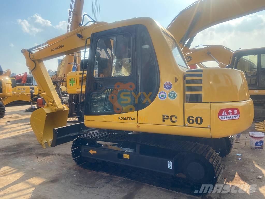 Komatsu PC 60 Excavadoras sobre orugas