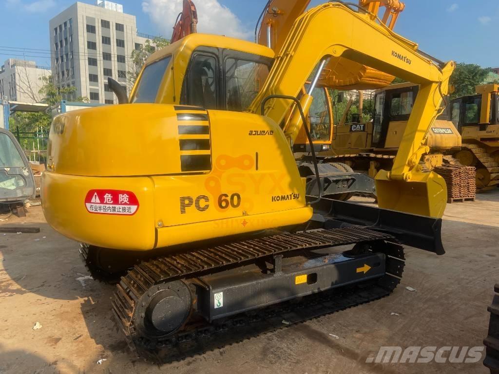 Komatsu PC 60 Excavadoras sobre orugas