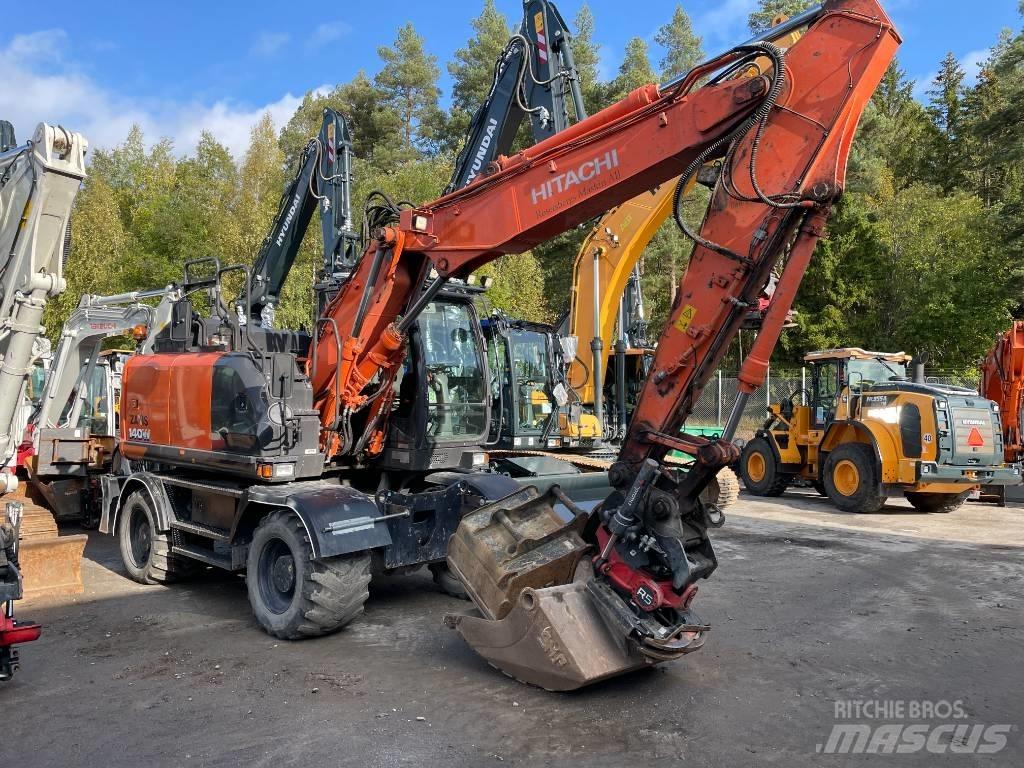 Hitachi 140W-6 Excavadoras de ruedas