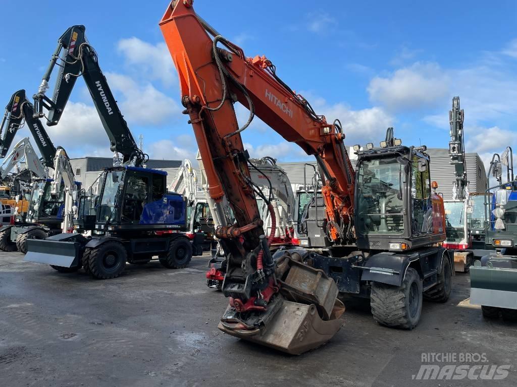 Hitachi 140W-6 Excavadoras de ruedas