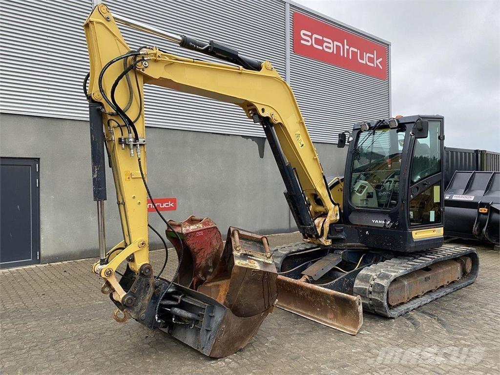 Yanmar VIO80-1A Excavadoras de ruedas