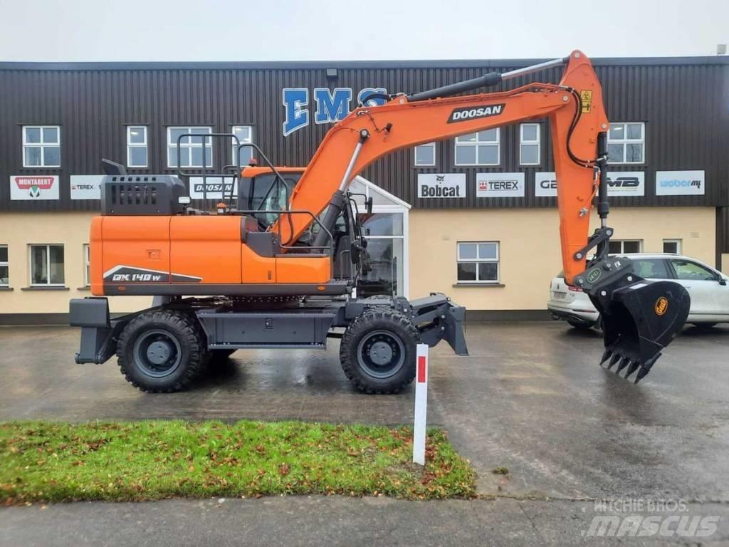 Doosan Dx140W-7 Excavadoras de ruedas