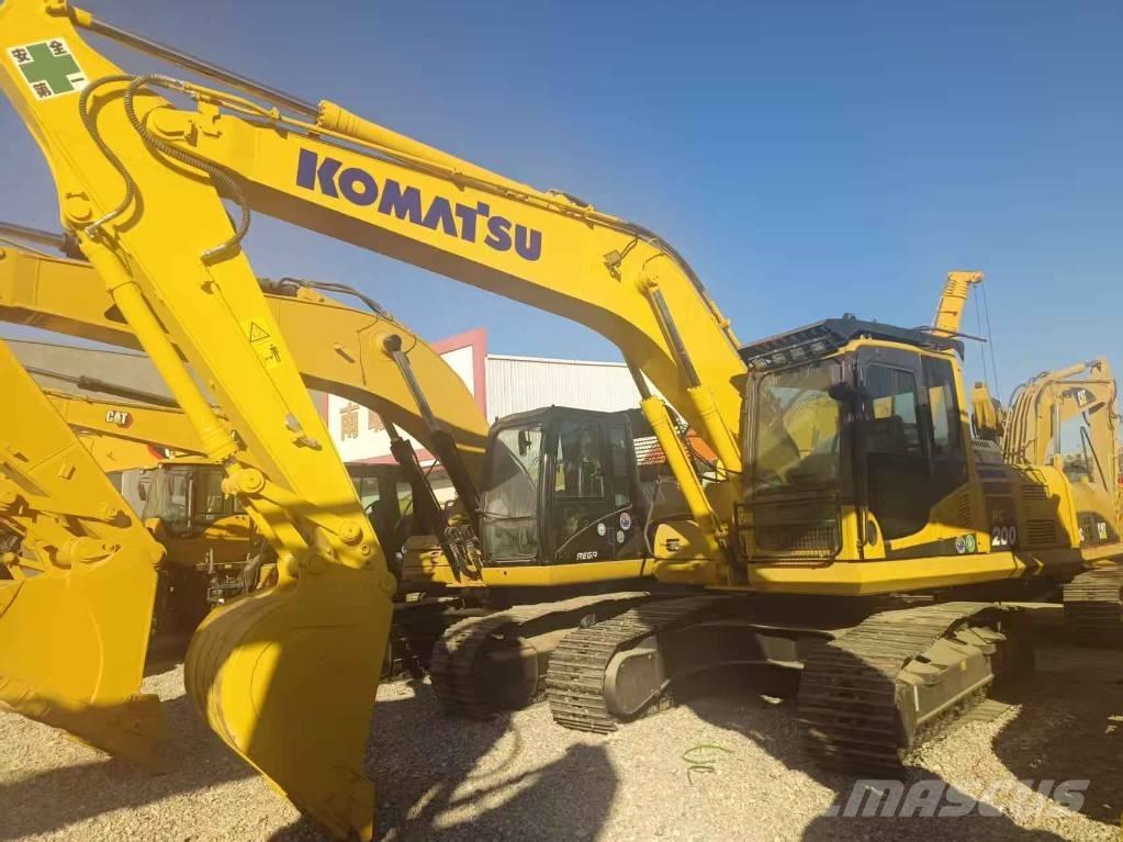 Komatsu PC 200 Excavadoras sobre orugas
