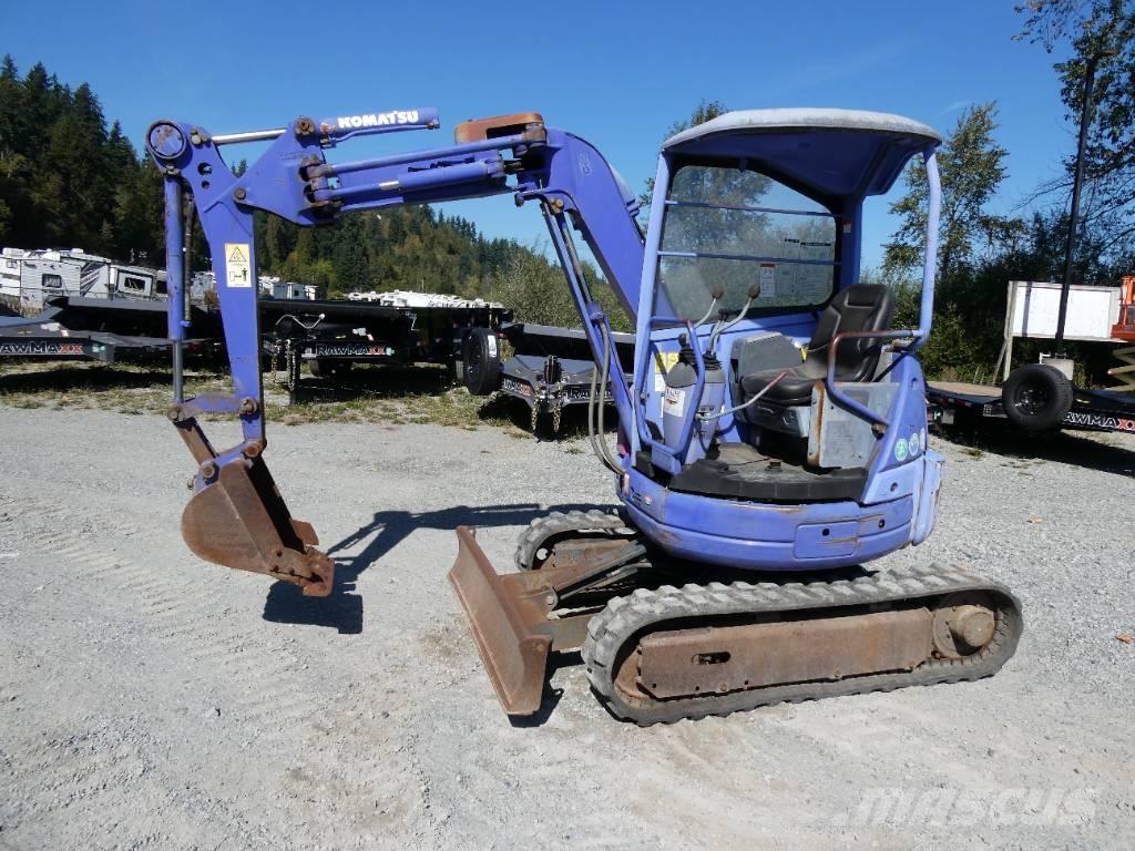 Komatsu PC20UU-3 Miniexcavadoras