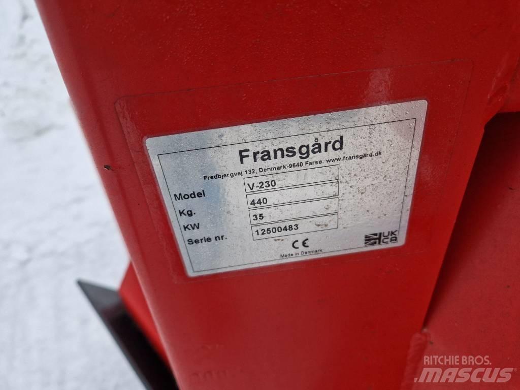 Fransgård V230 Fresadoras quitanieve