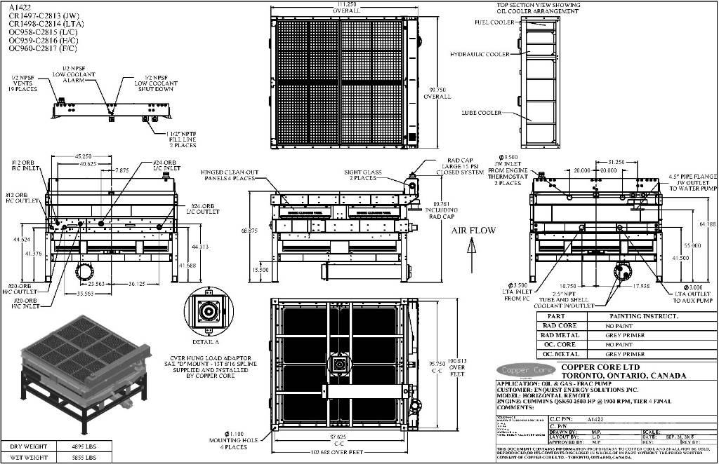 Cummins QSK50 Otros