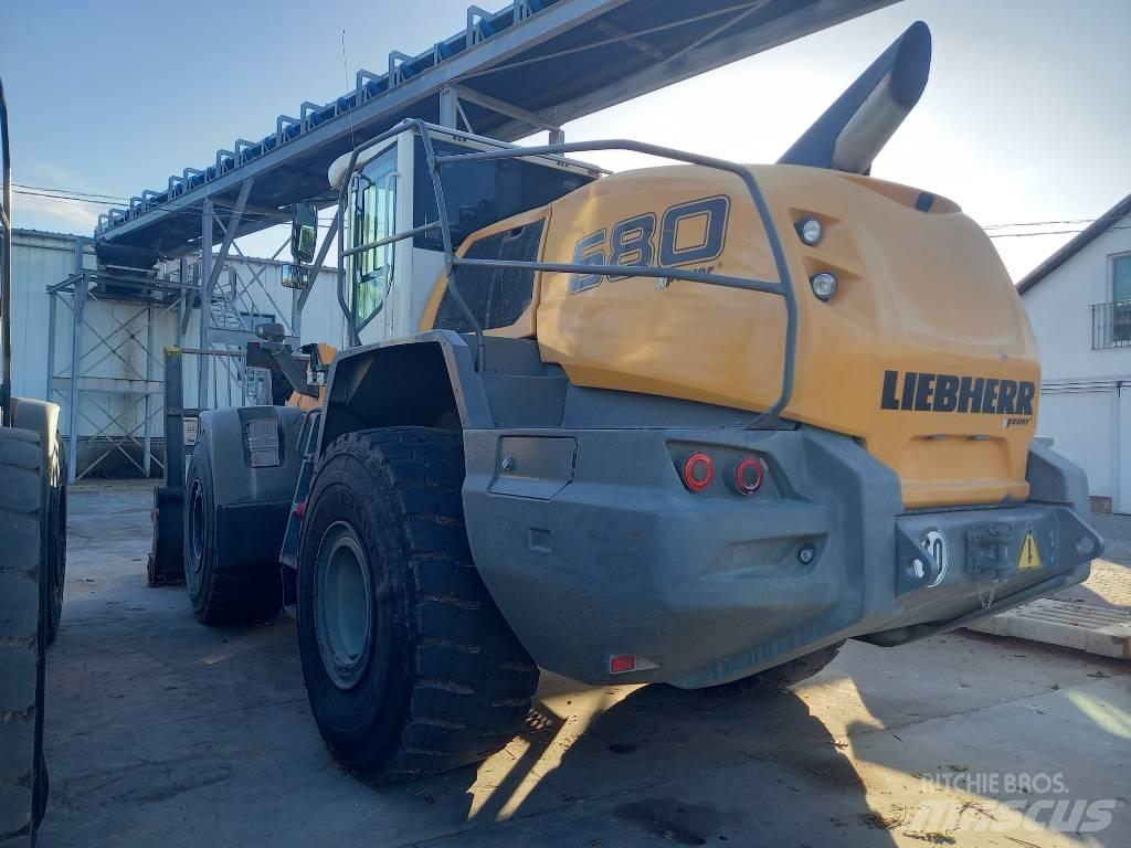 Liebherr 580 XPower Cargadoras sobre ruedas