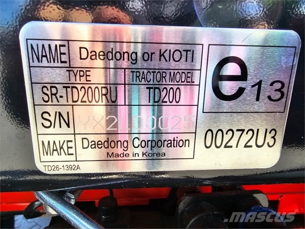 Kioti DK5020HS-EU Tractores