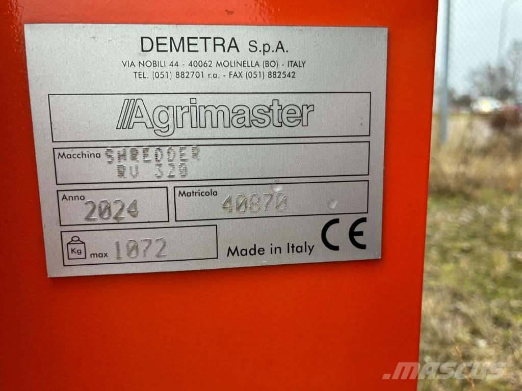 Agrimaster RV 320 Segadoras y cortadoras de hojas para pasto