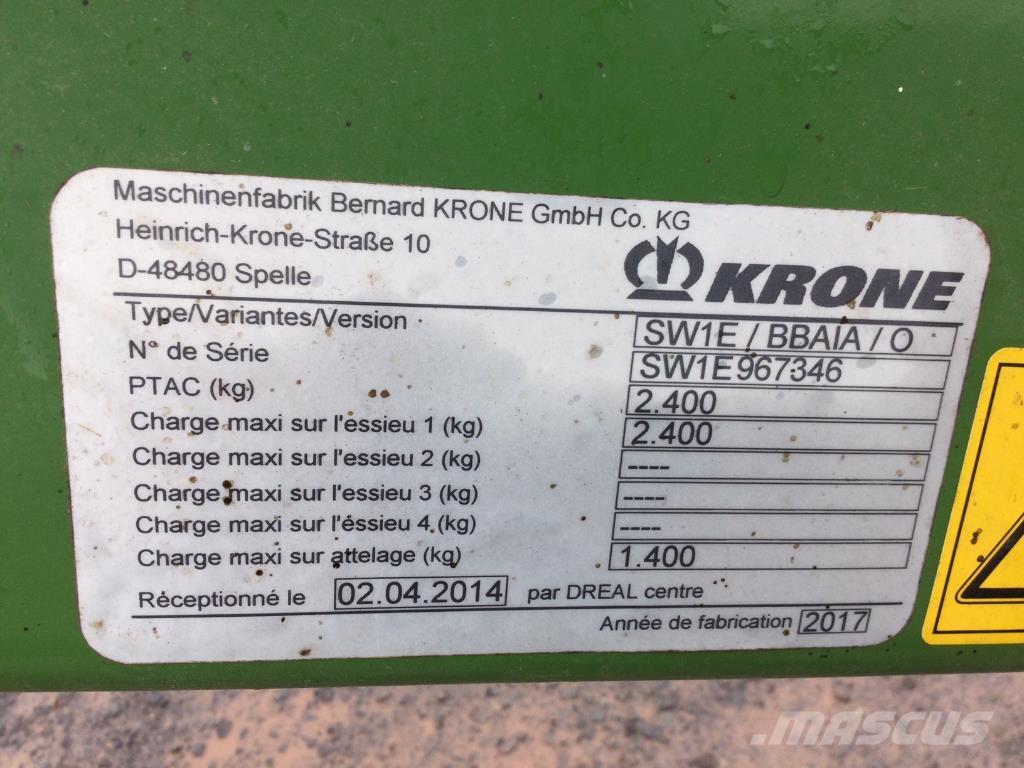Krone Ts680 Segadoras hileradoras