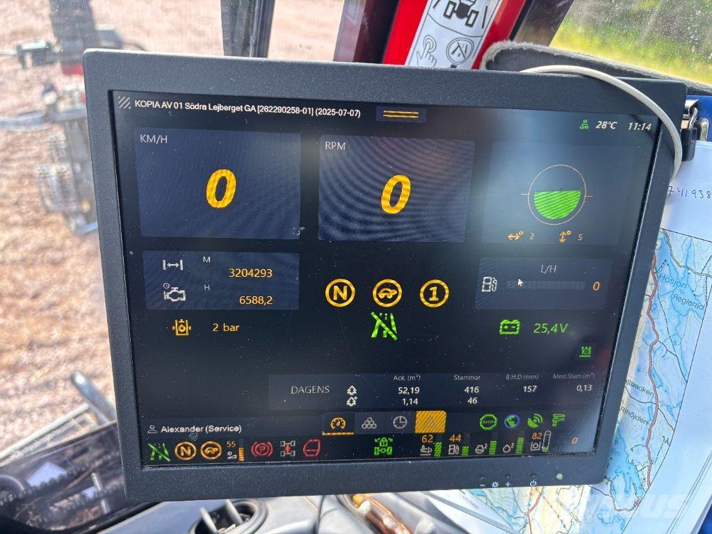 Komatsu 901XC Cosechadoras