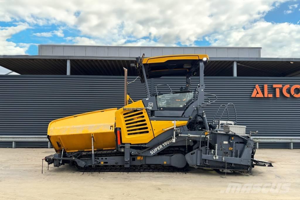 Vögele SUPER 1900-3I Asfaltadoras