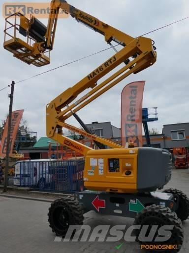 Haulotte HA 16 RTJ Plataformas con brazo de elevación manual