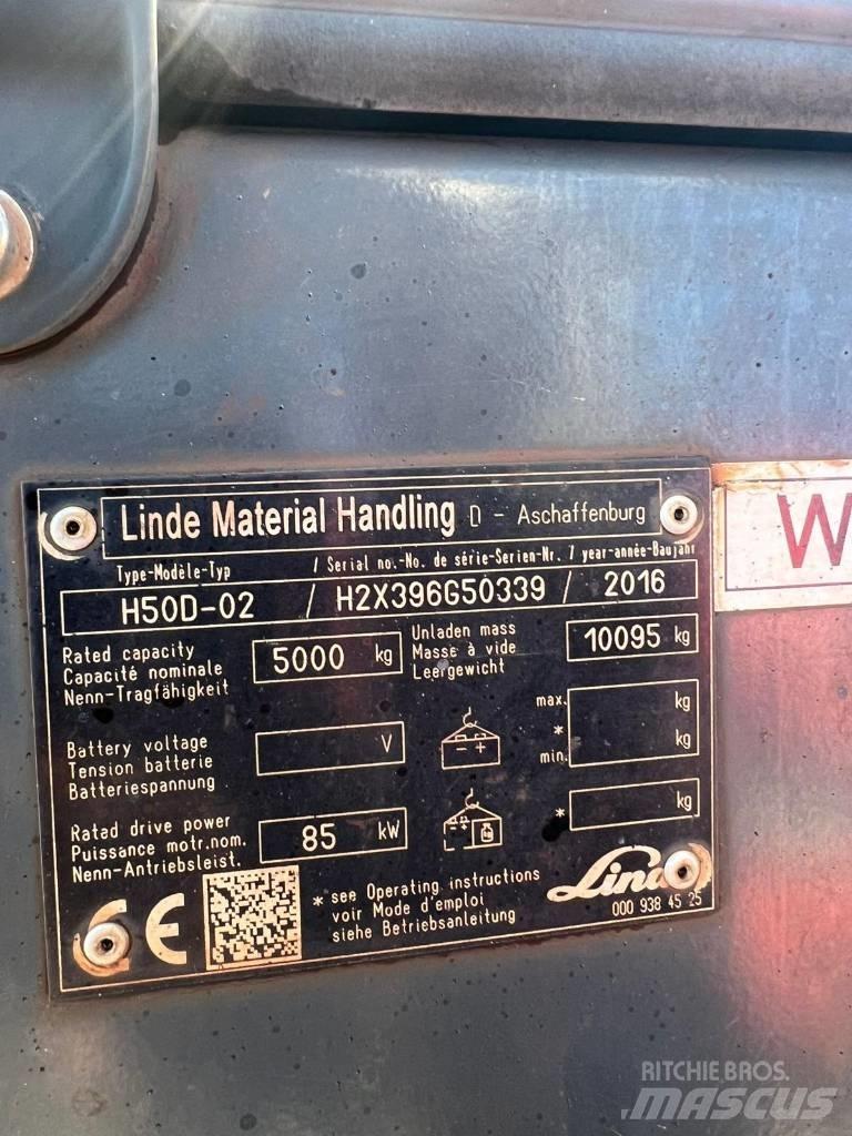 Linde H50D-2 Camiones diesel