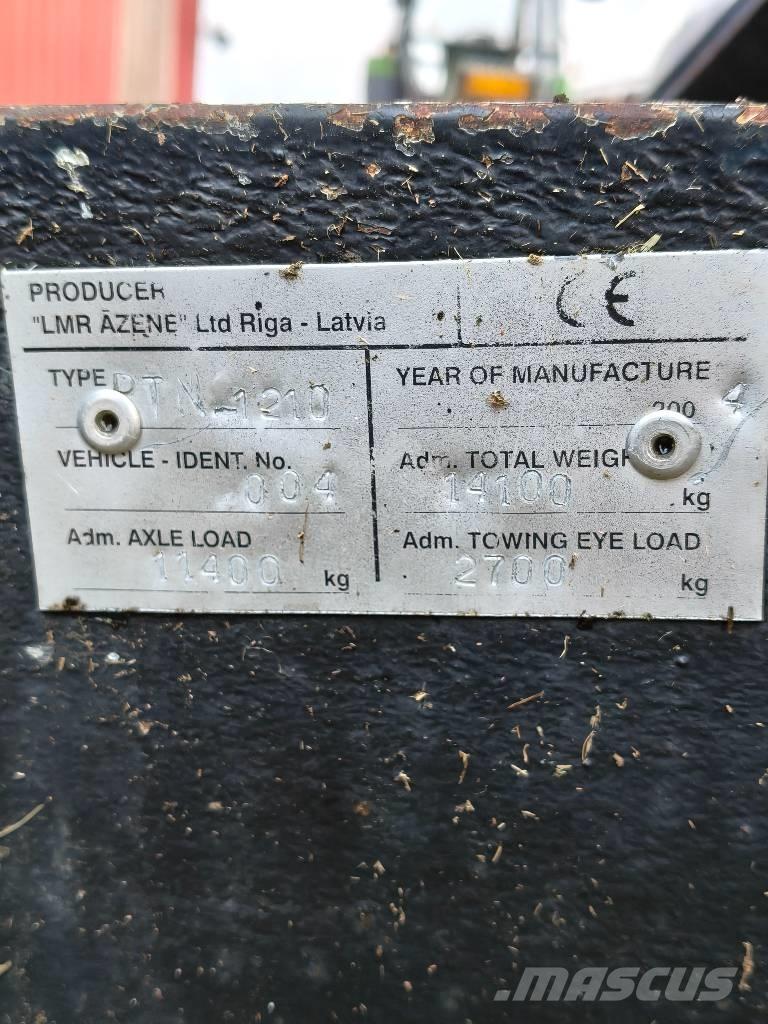 Tempo PTN-1210 Esparcidoras de abono