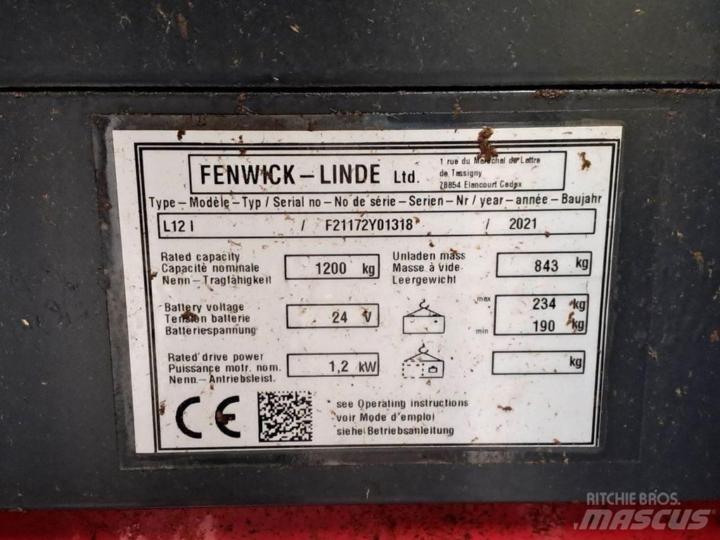 Linde L12I Montacargas manual