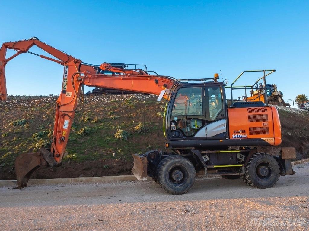 Hitachi 140W Excavadoras de ruedas