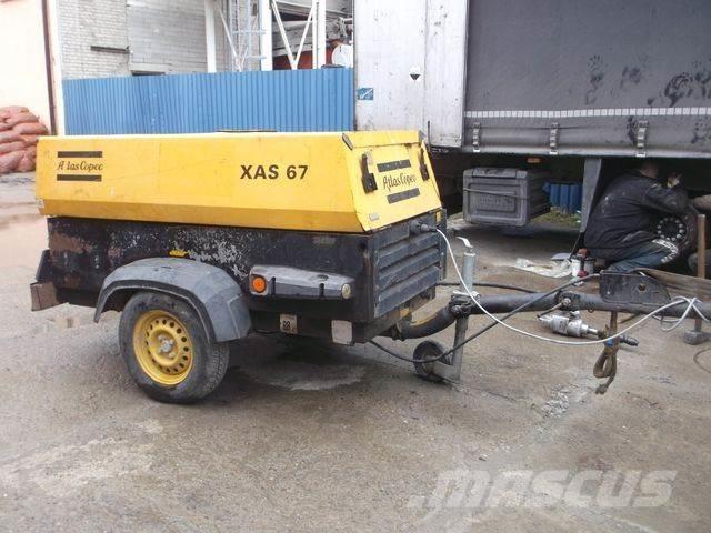 Atlas Copco XAS 67 Compresoras