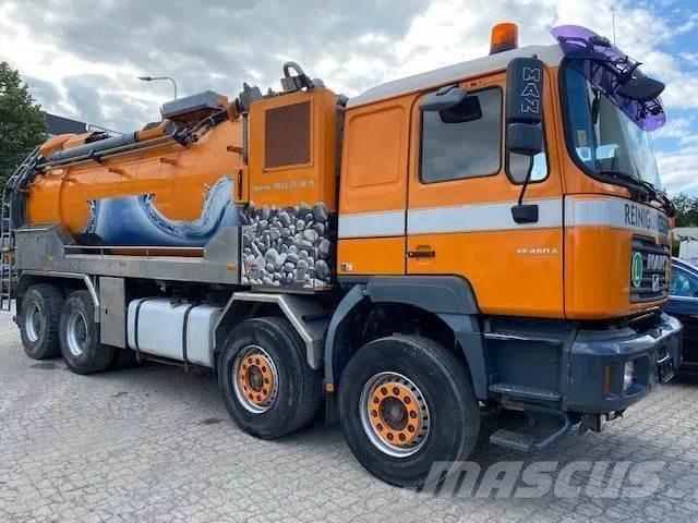 MAN 41.464 8x4 Camiones aspiradores/combi